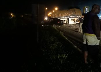 Acidente com vítima fatal na BR 101 próximo a Bebedouro