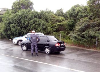 Policia Militar  de Trânsito Intensifica Fiscalização nos  Balneários de Linhares