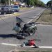 Colisão entre Motocicleta e Automóvel deixa uma pessoa em estado grave; video