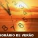 Quando termina o horário de verão?