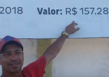 População questiona prefeitura valor para construção de calçada