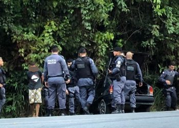 Bandidos e Policiais trocam tiros em Sooretama