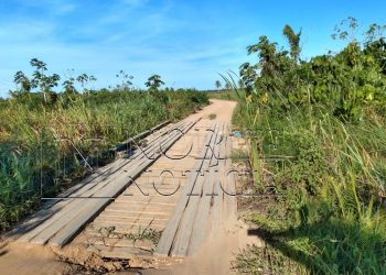 Falta de manutenção em ponte causa acidente grave no interior de Linhares