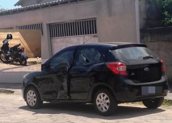 Colisão entre carro e moto em Linhares leva uma vítima para o hospital