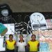 BAR EM LINHARES – Força Tática prende três pessoas suspeitas de vender drogas e apreende arama e drogas
