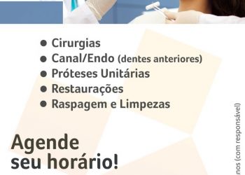 Faculdade oferece atendimentos odontológicos gratuitos