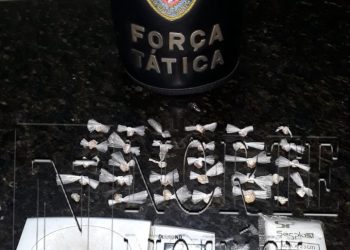 Polícia apreende 31 pedras de Crack no Aviso