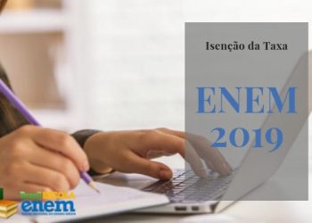 Solicitação de isenção da inscrição do Enem começa hoje (01/04)