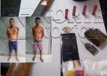 Força Tática recaptura foragido, apreende arma, drogas e leva mais um para a Delegacia