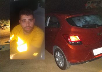 Policia Militar prende em Marilândia suspeito de cometer assalto e sequestro em Linhares