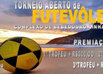 Feriado de quinta-feira com Torneio Aberto de Futevôlei