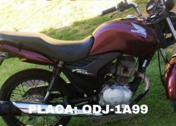 Técnica em enfermagem tem moto furtada em frente ao local de trabalho