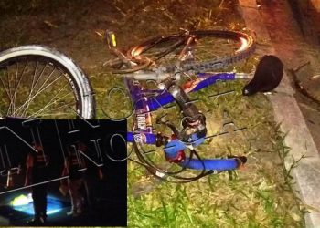 Ciclista morre após se envolver em acidente com caminhão na BR 101 em Sooretama