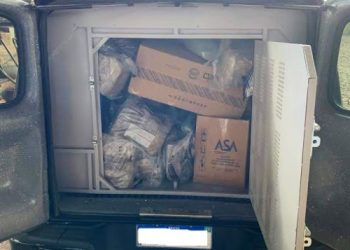 250 Quilos de Drogas são incinerados em Linhares