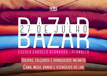 Variedades de produtos com qualidade e preço simbólico, no Bazar do Planalto