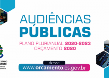 Linhares recebe hoje Audiência Publica do Plano Plurianual 2020-2023 do Governo do Estado