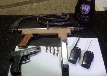 Dois menores suspeitos de integrar um grupo que aterroriza o Residencial Rio Doce são apreendidos pela FT