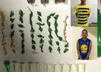 Denuncia anônima leva a PM a apreender drogas e a levar dois para a cadeia