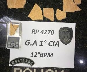 Polícia Militar apreende cocaína pura e crack no Beco na Junal