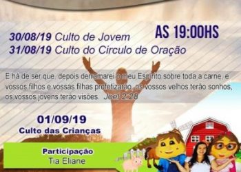 Começa nesta sexta-feira festividade da Igreja Assembleia de Deus em Bebedouro