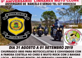 Linhares Moto Clube festeja 9º aniversário