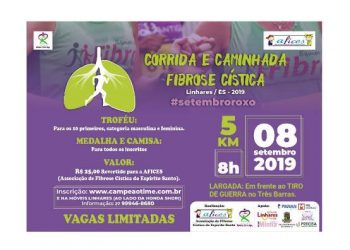Caminhada e corrida irão marcar o “Setembro Roxo” em Linhares