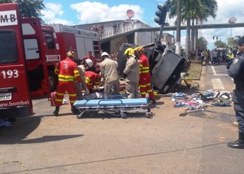 Veículo que se envolveu em acidente era conduzido por menor e a suspeita que era produto de furto ou roubo; Vídeo