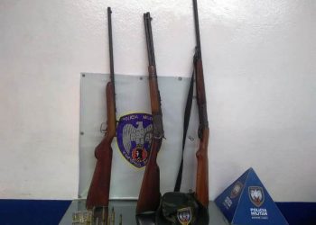 Polícia Ambiental prende armas e munições no interior do estado