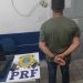 Homem é preso pela PRF por porte ilegal de arma de fogo no interior do Estado