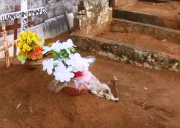 Família diz que cova foi revirada em cemitério de Linhares, sem autorização