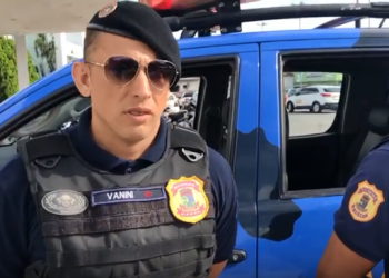 VÍDEO – Guardas Civis Municipais prendem Homem ao tentar agredir segurança de supermercado