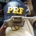 Durante atendimento de acidente em Sooretama PRF apreende arma de fogo