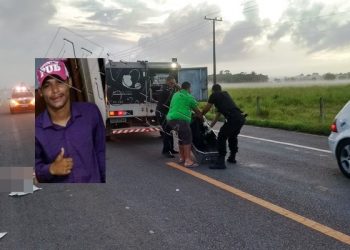 VÍDEO – Atropelamento na estrada do Pontal deixa uma vítima fatal