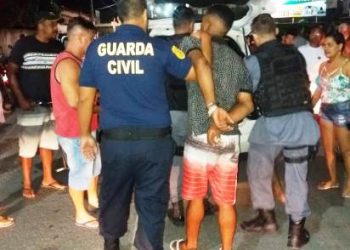 Suspeitos de tentativa de homicídio são detidos por PMs e Guarda Civil Municipal