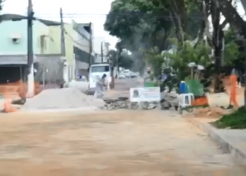 VÍDEOS – Durante quarentena empresas que executam obras da Prefeitura não paralisaram suas atividades