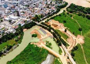 Ensecadeira no rio Pequeno é elevada em Linhares
