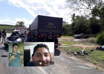 ATUALIZAÇÃO – Acidente envolvendo um Corolla e uma Carreta deixa duas vítimas fatais na BR 101; Veja vídeo