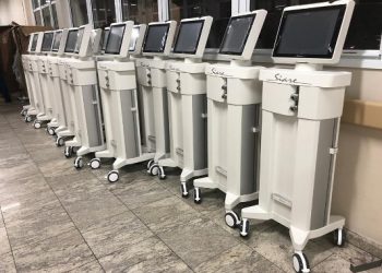 Mais 60 respiradores chegam ao Estado para atendimento no Hospital Dr. Jayme Santos Neves