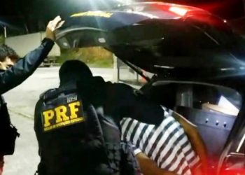 “Demônio” é preso pela PRF durante fiscalização na BR 101