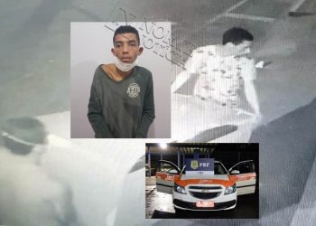 PRIMEIRA MÃO – Preso um dos arrombadores que furtou geladeira e telas de TVs em loja no centro da Linhares