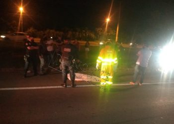 Atropelamento na BR 101 deixa uma vítima fatal e outra ferida em Linhares