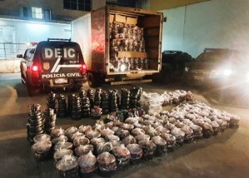 Policiais Civis recuperam carga roubada em Linhares no valor de R$100 Mil.