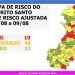 16º Mapa de Risco Covid-19 no ES aponta 10 cidades em alto risco
