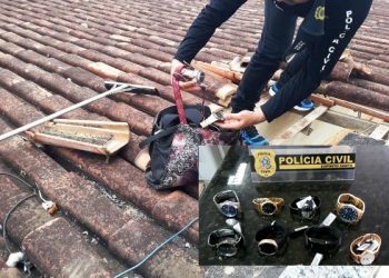 VÍDEO – Casal é preso suspeito de furtar 10 mil reais em material, de ótica em de Rio Bananal