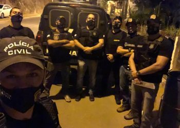 Polícia Civil realizaram operação na madrugada para cumprir mandados de prisão em Rio Bananal