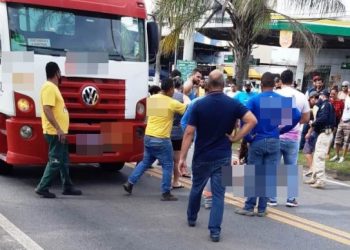 Identificada – Idosa é atropela na BR 101 em Linhares e morre no hospital