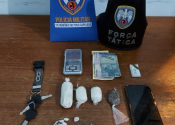 Força Tática apreende drogas em Pinheiros