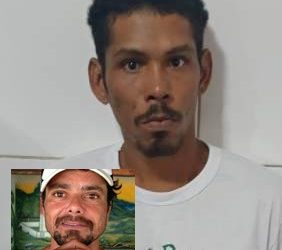 FORÇA TÁTICA – Prende suspeito de assassinar “Gueninha” a golpes de fação em Regência