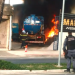 VÍDEO – Princípio de incêndio em oficina no bairro Shell em Linhares danifica dois caminhões