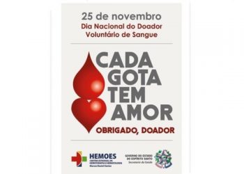 Dia Nacional do Doador Voluntário de Sangue: ‘Cada Gota tem Amor’